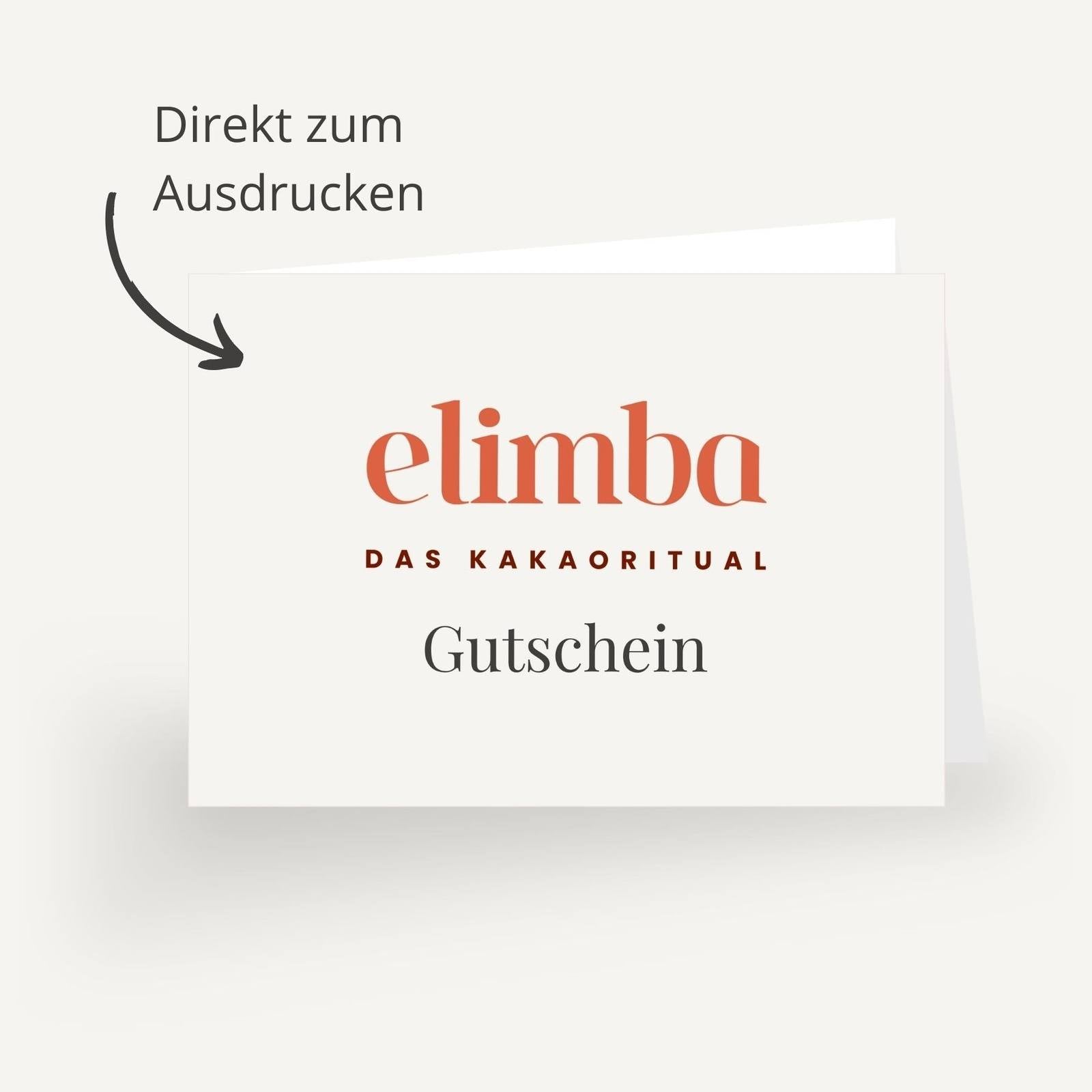 Elimba Geschenkgutschein