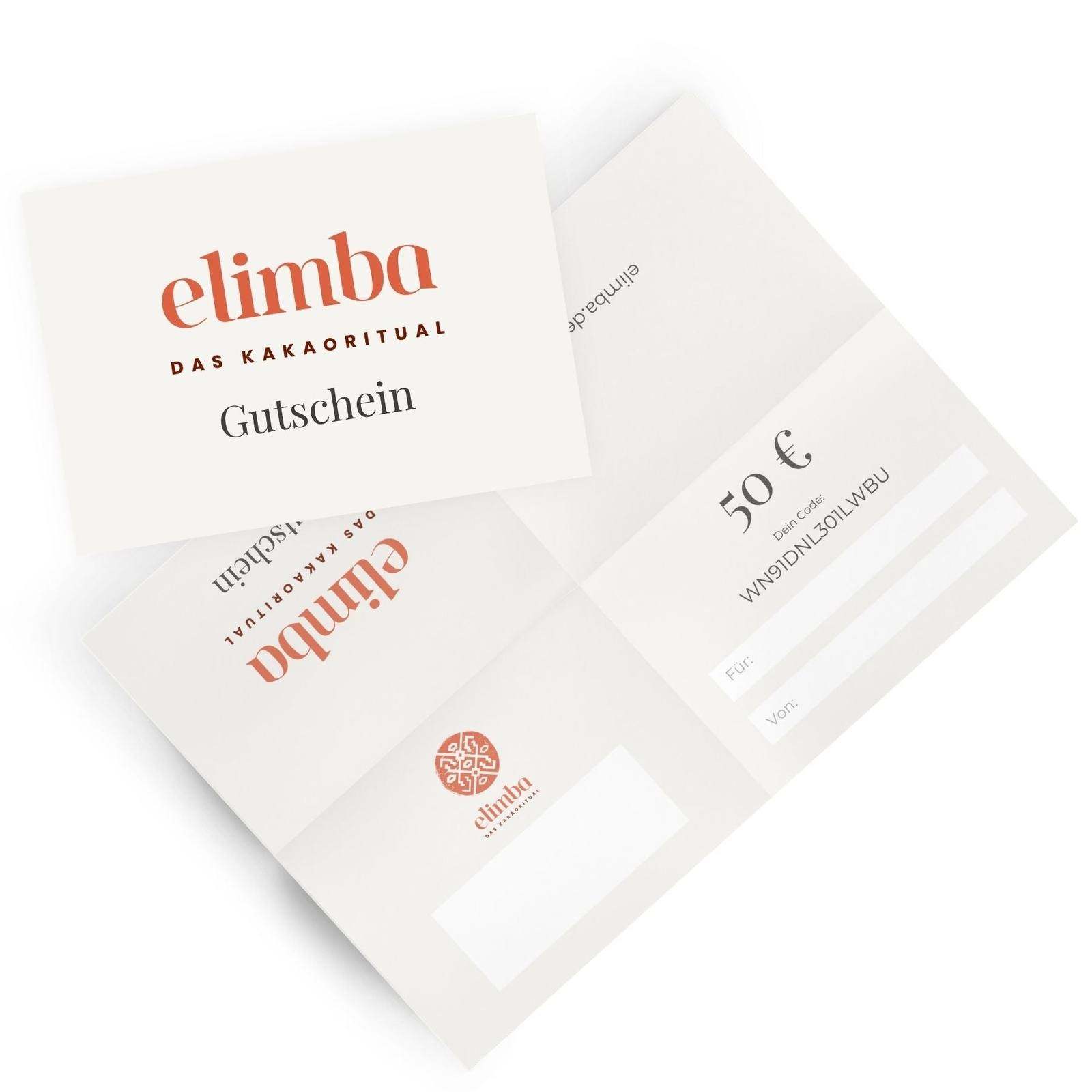 Elimba Geschenkgutschein