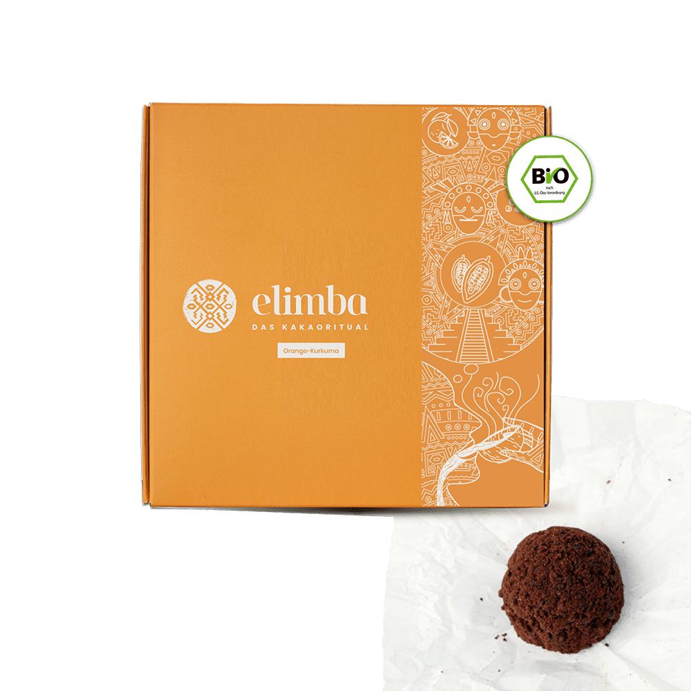 Elimba BIO Kugeln Orange-Kurkuma 9er Verpackungseinheit