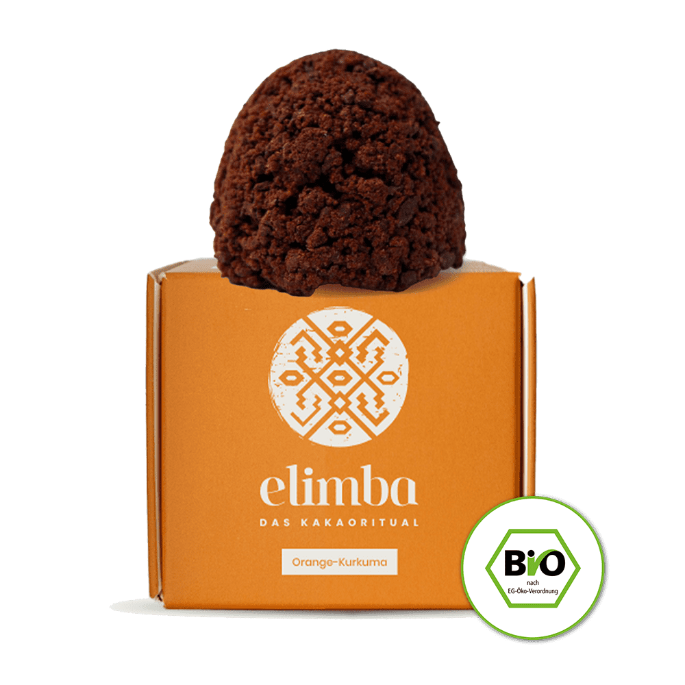 Elimba BIO Kugeln Orange-Kurkuma 1er Verpackungseinheit