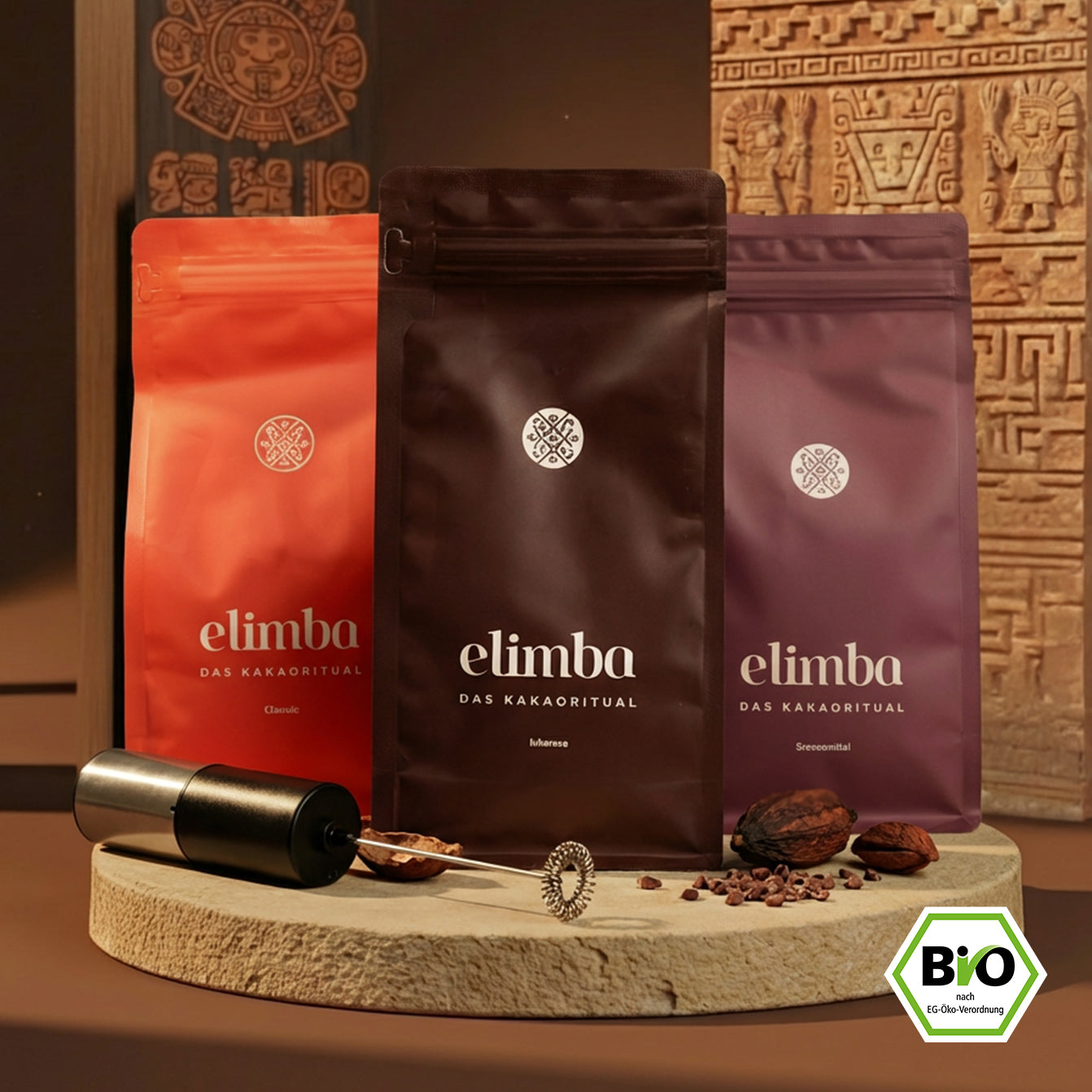 Genießer-Set: Classic + Intense + ShroomVital + Aufschäumer