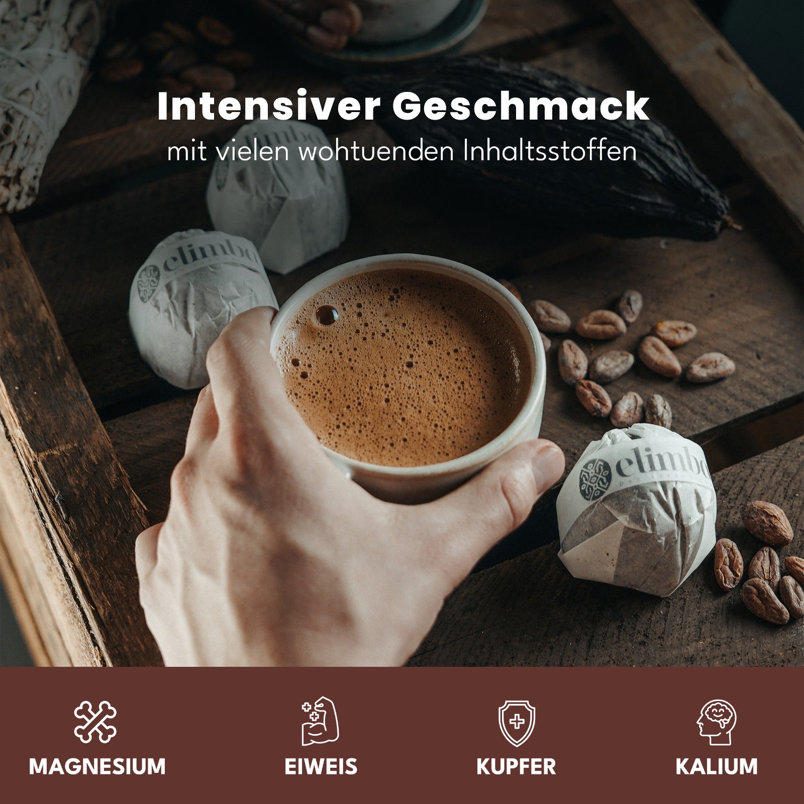 Elimba Barista-Granulat BIO Intense 400g Verpackungseinheit