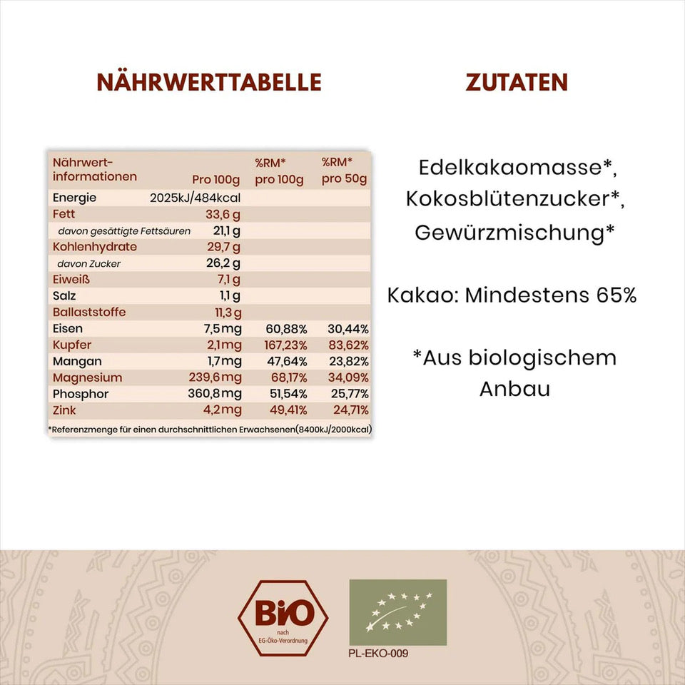 NEU: Barista Kakaogranulat AlorVanilla - feinste Edelvanille - BIO 400g