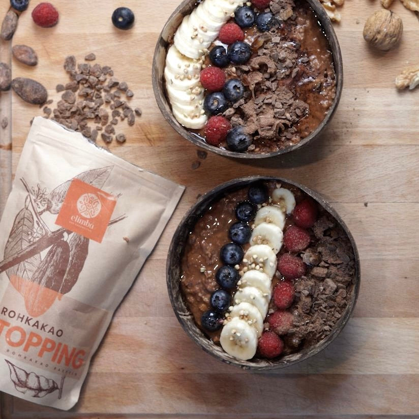 Elimba Rohkakao Topping - Bio, Nachhaltig & Vegan