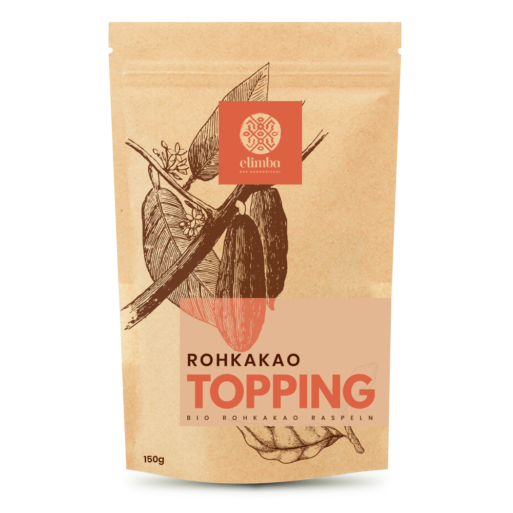 Elimba Rohkakao Topping - Bio, Nachhaltig & Vegan