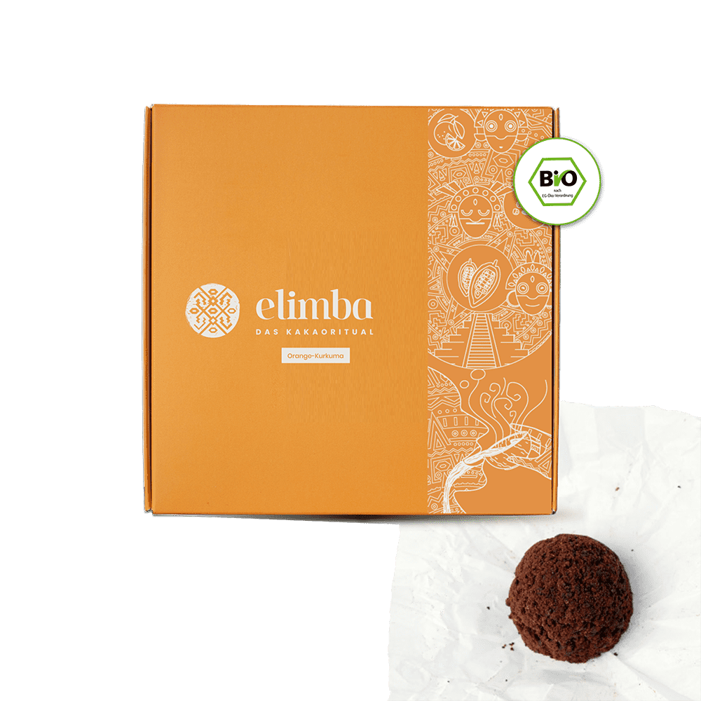 
                  
                    Elimba Bio Kakao Kugel Orange-Kurkuma - BIO
                  
                