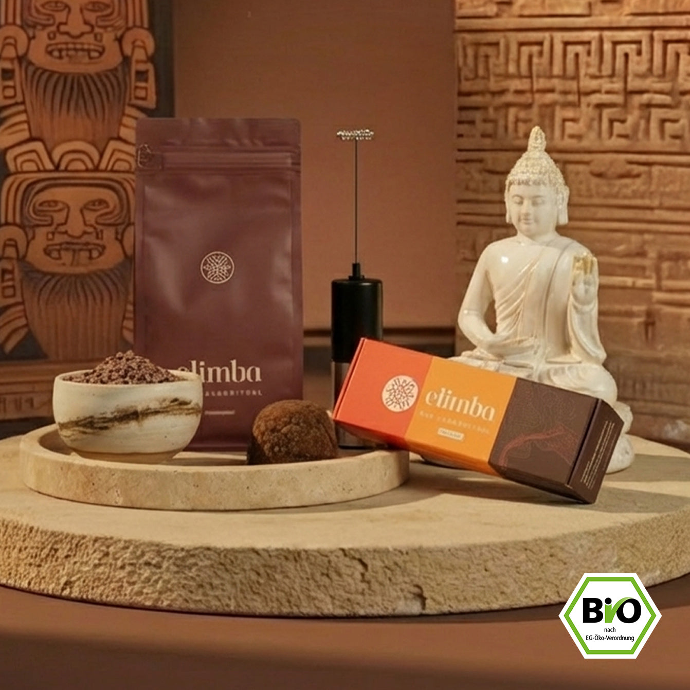 Probier-Set: Happy Color Trio + ShroomVital + Aufschäumer