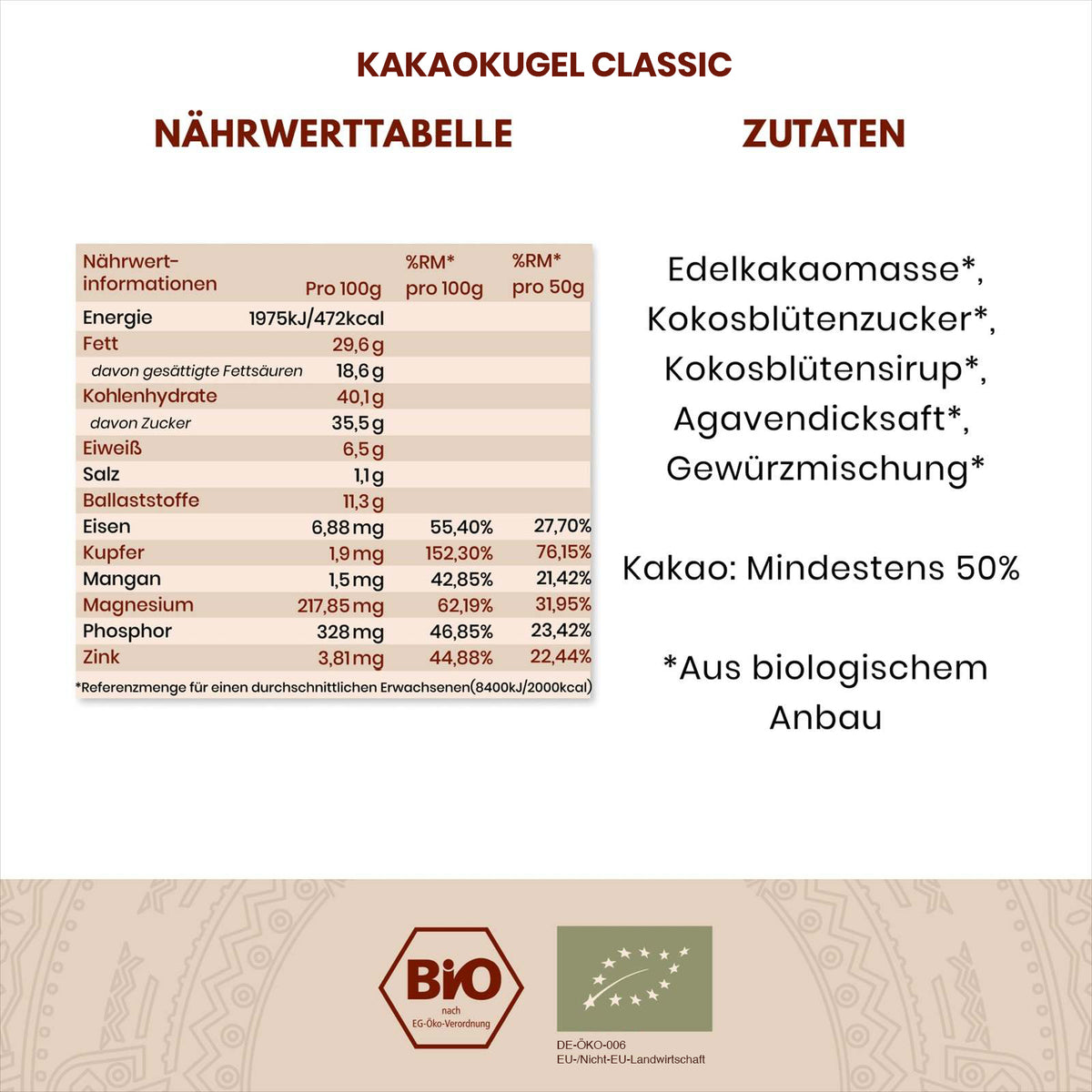Xochi Intense-Set: 400g Intense + 3 Classic Kugeln